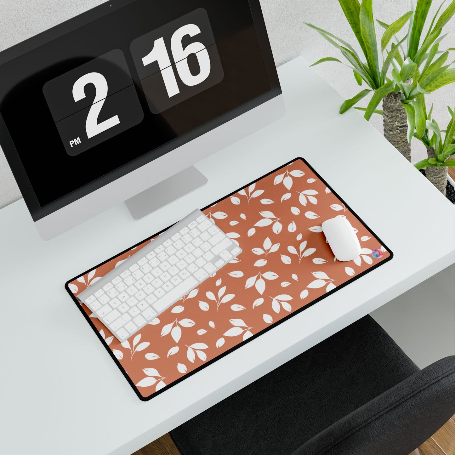 Fall Desk Mats, Minimalist Leaves Design for Cozy Workspaces, Autumn Desk Accessories, Home Office Decor, Thanksgiving Gift, Christmas Desk