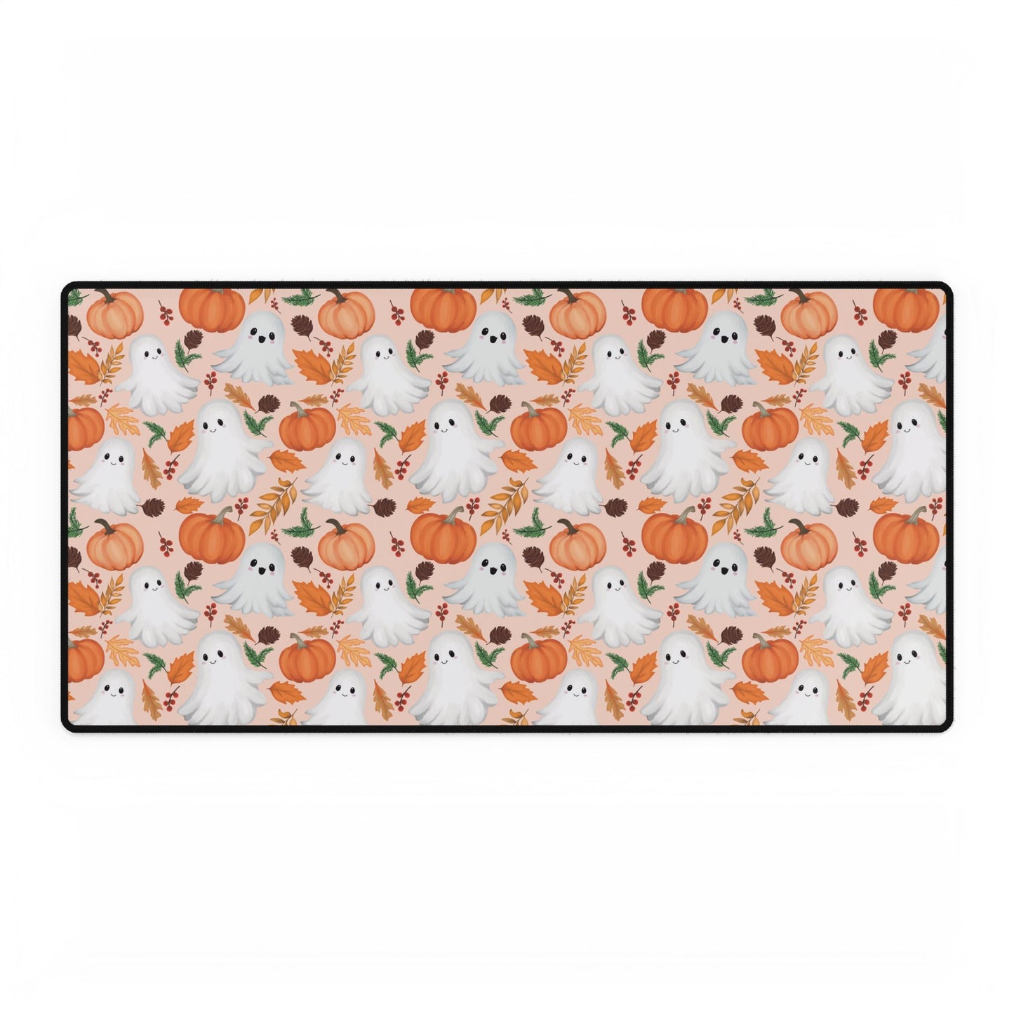 Copy of Halloween Desk Mat , Bats and Florals Desk Mat
