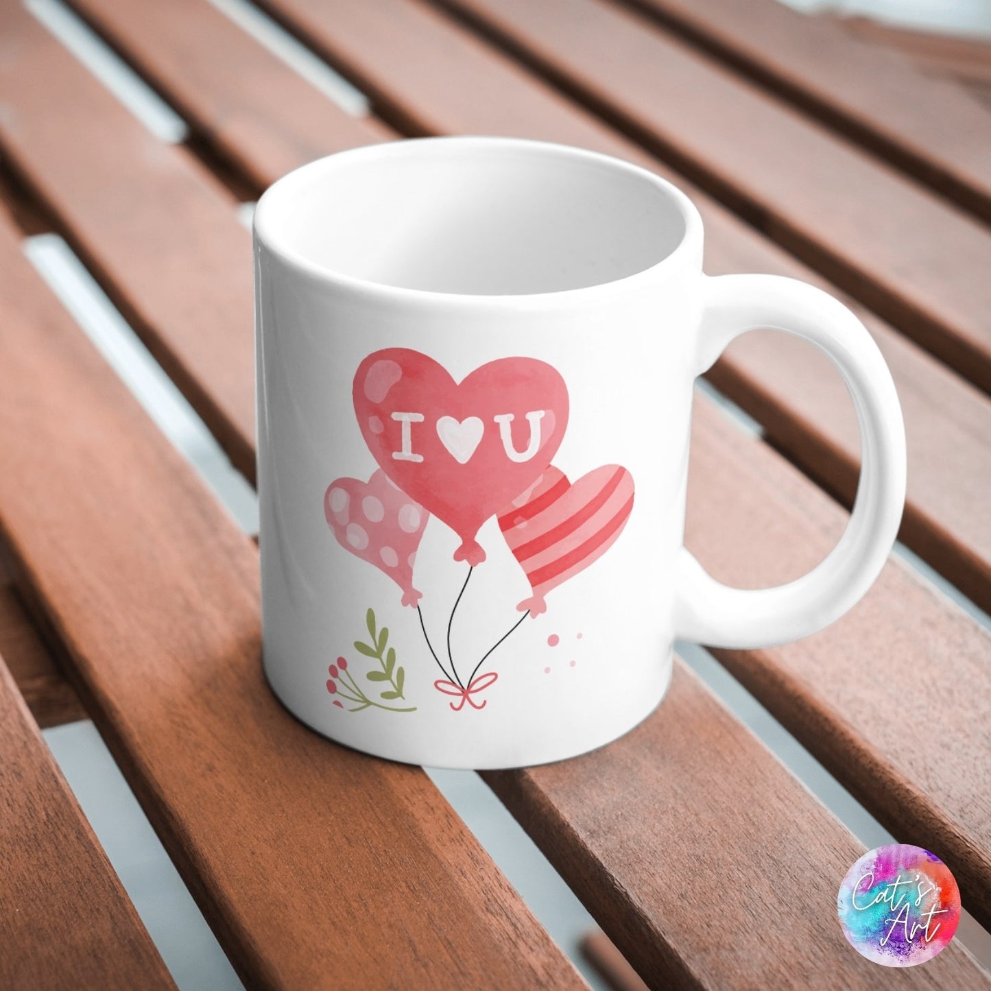 Watercolor Valentine's Day SVG & PNG Bundle