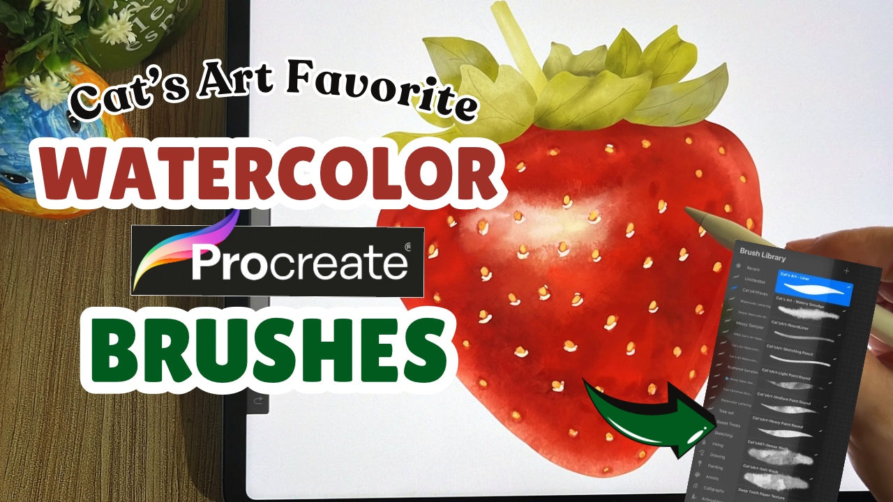 Cat’s Art Favorite Brushes