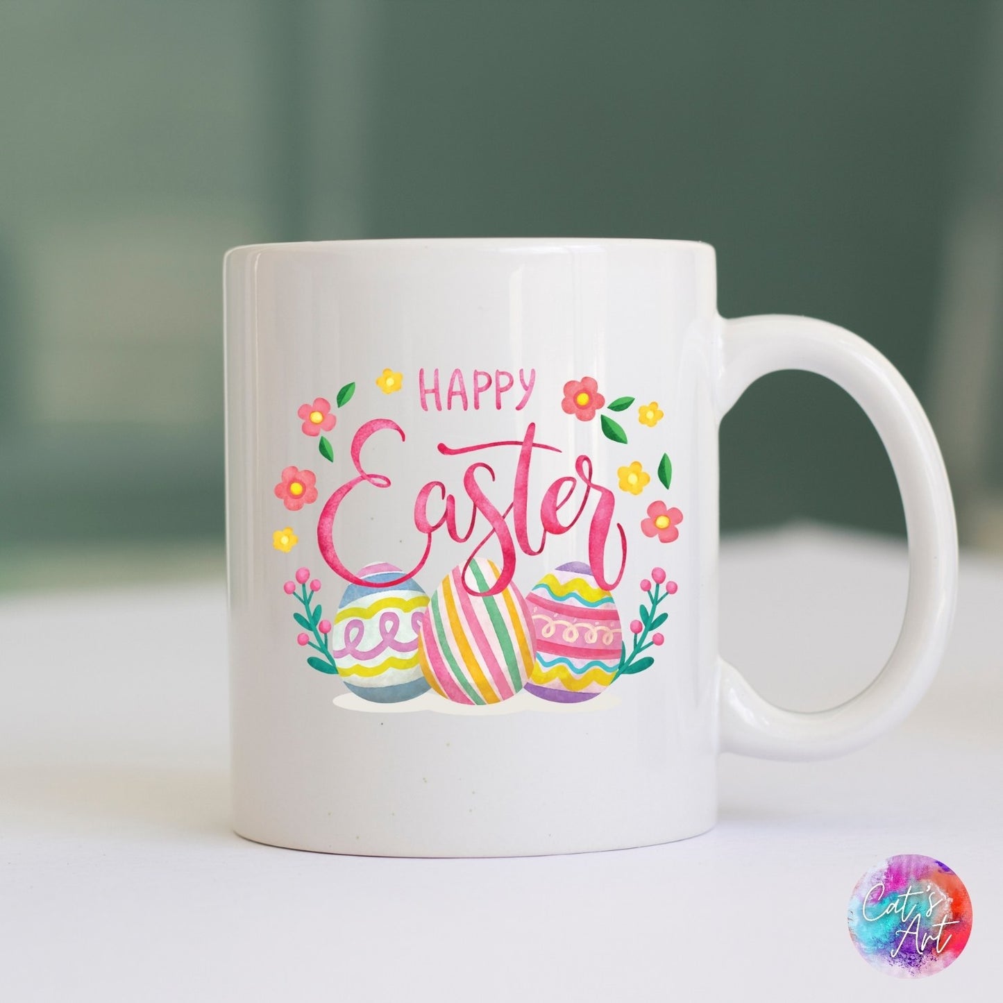 Happy Easter SVG, PNG Clipart | Cute Easter Illustrations for Cricut & Sublimation
