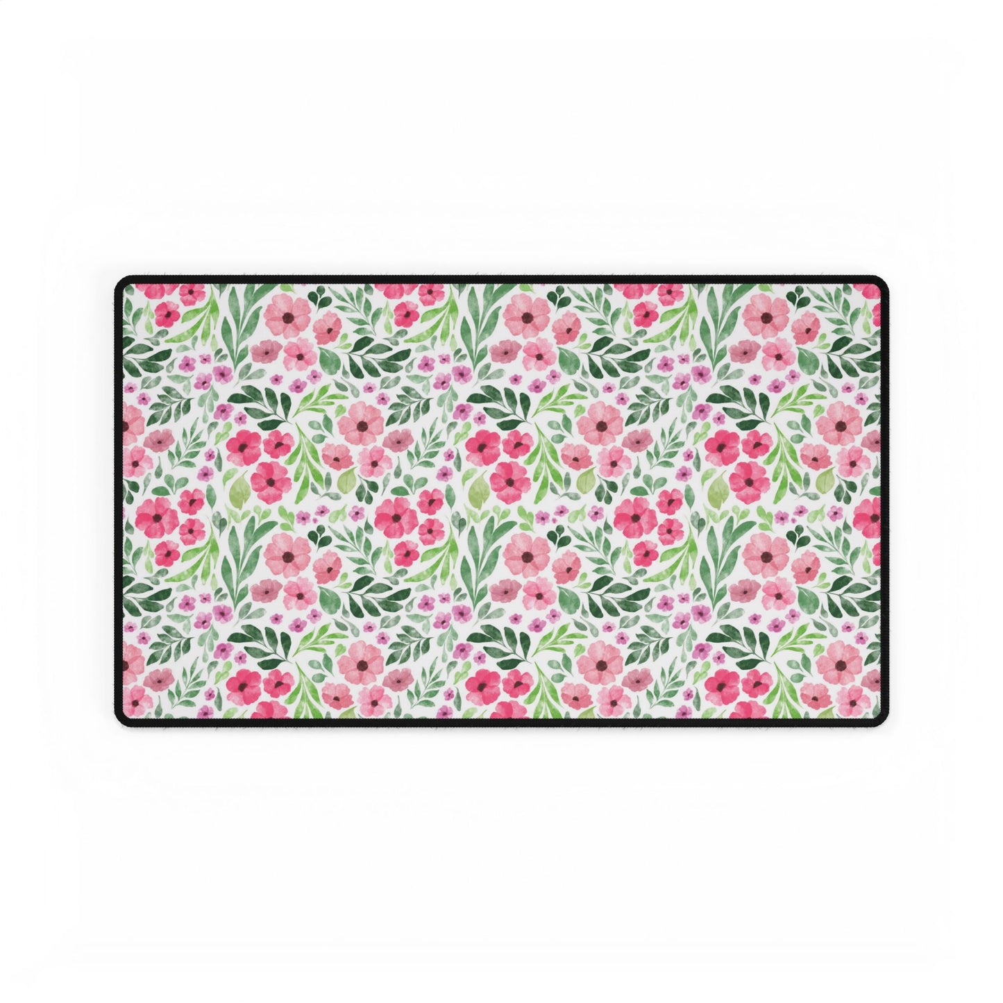Floral Desk Mat, Vibrant Mouse Pad