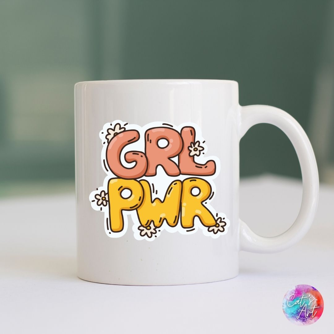 Women's Day SVG and PNG, Girl Power Clipart, Digital Stickers