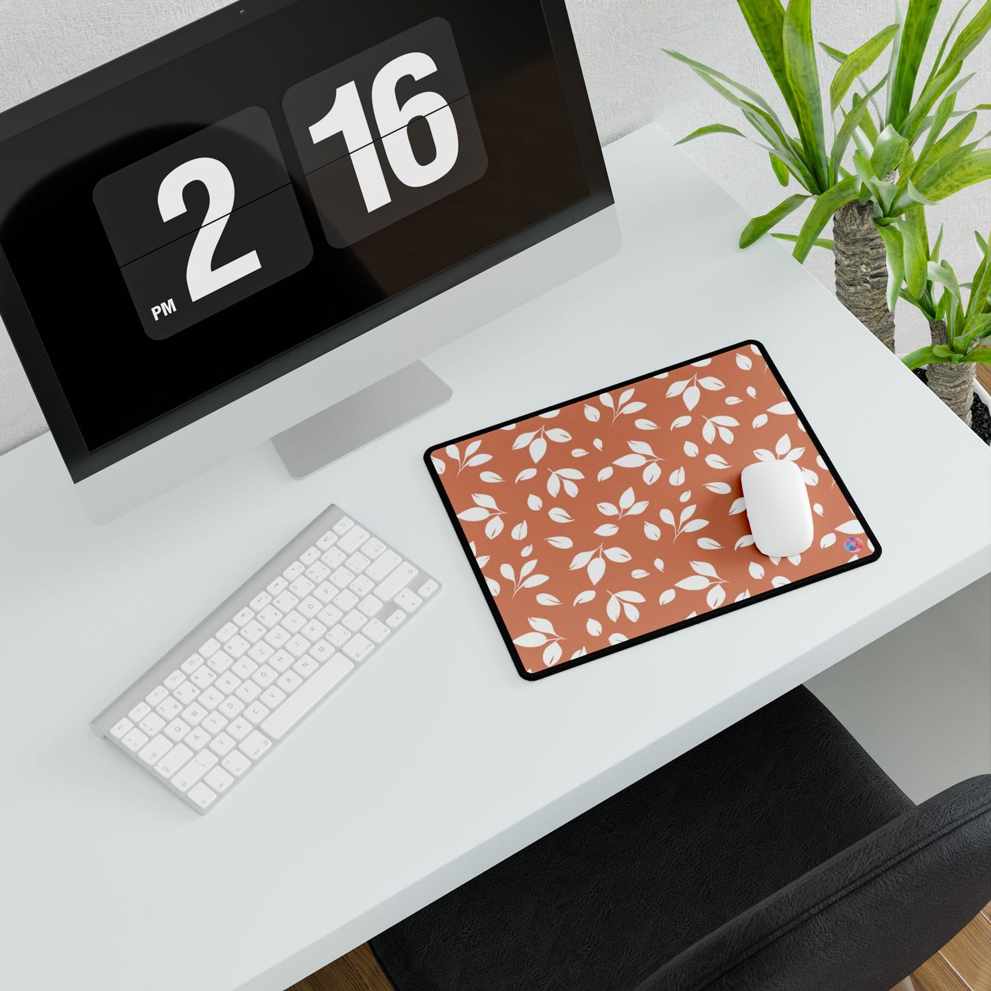 Fall Desk Mats, Minimalist Leaves Design for Cozy Workspaces, Autumn Desk Accessories, Home Office Decor, Thanksgiving Gift, Christmas Desk