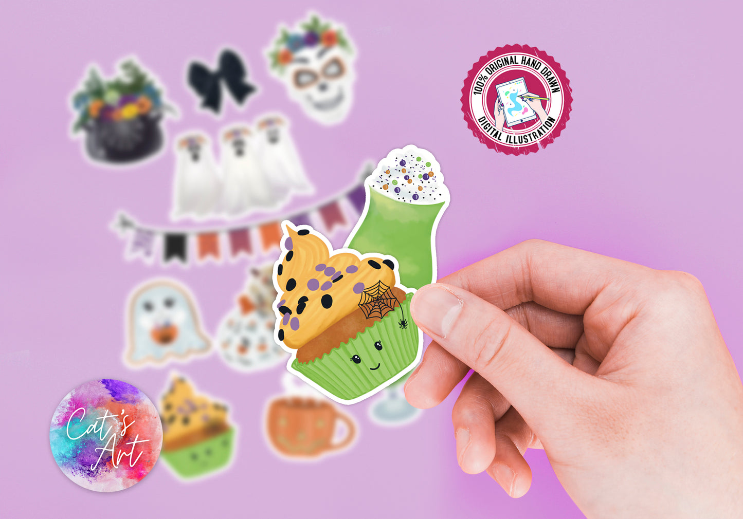 Spooky Halloween Sticker Pack