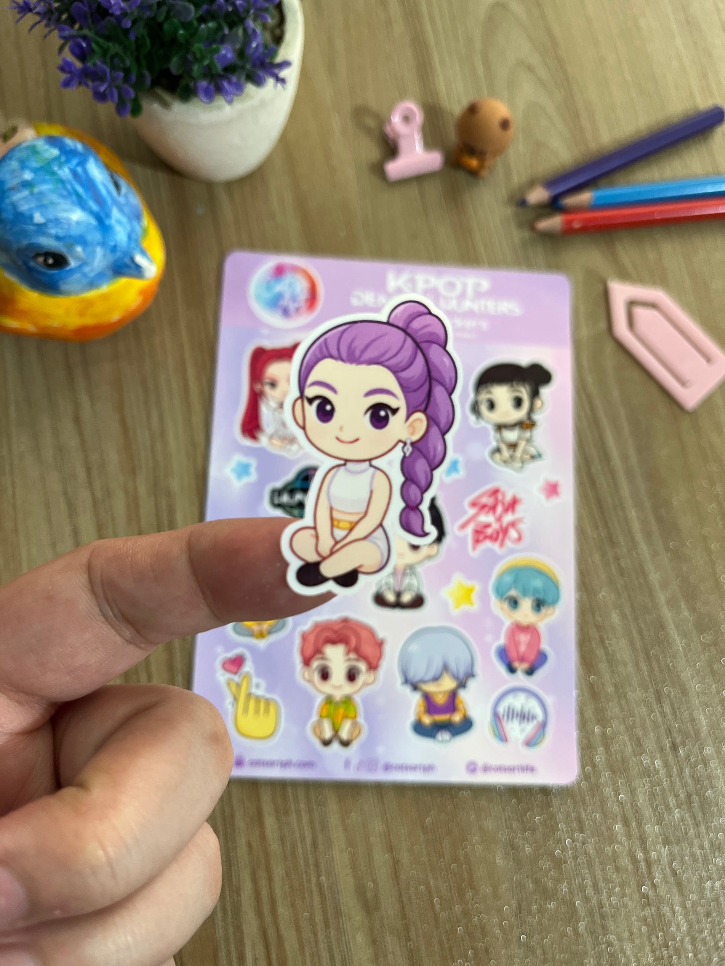 K-Pop Demon Hunters Stickers