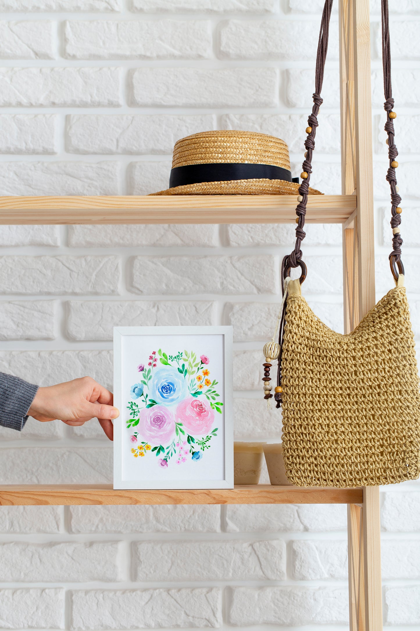 Spring Watercolor Floral - Printable Art