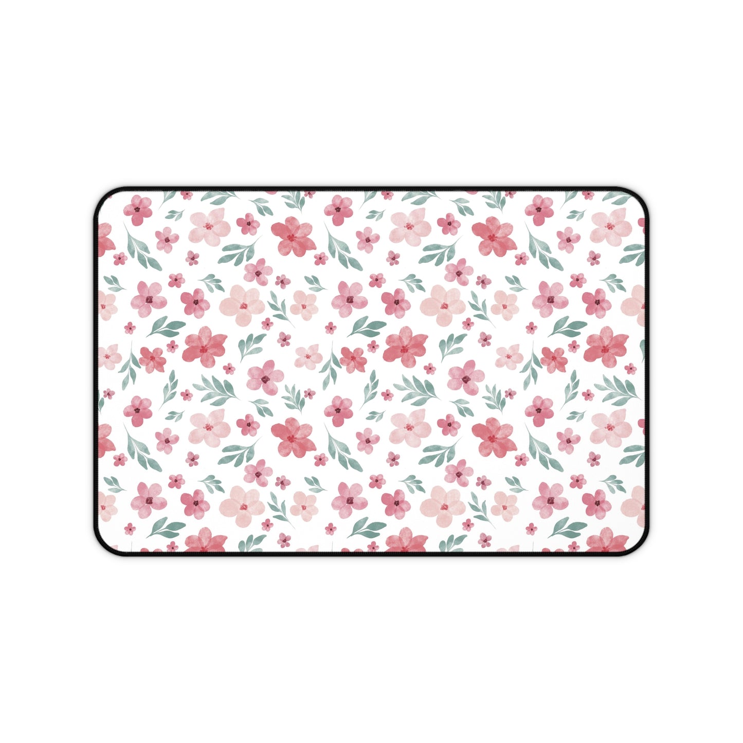 Copy of Pastel Desk Mat, Floral Mouse Pad, Pink Floral Desk Mat, Floral Pattern Desk Mat