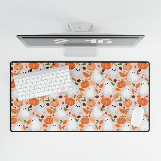 Copy of Halloween Desk Mat , Bats and Florals Desk Mat