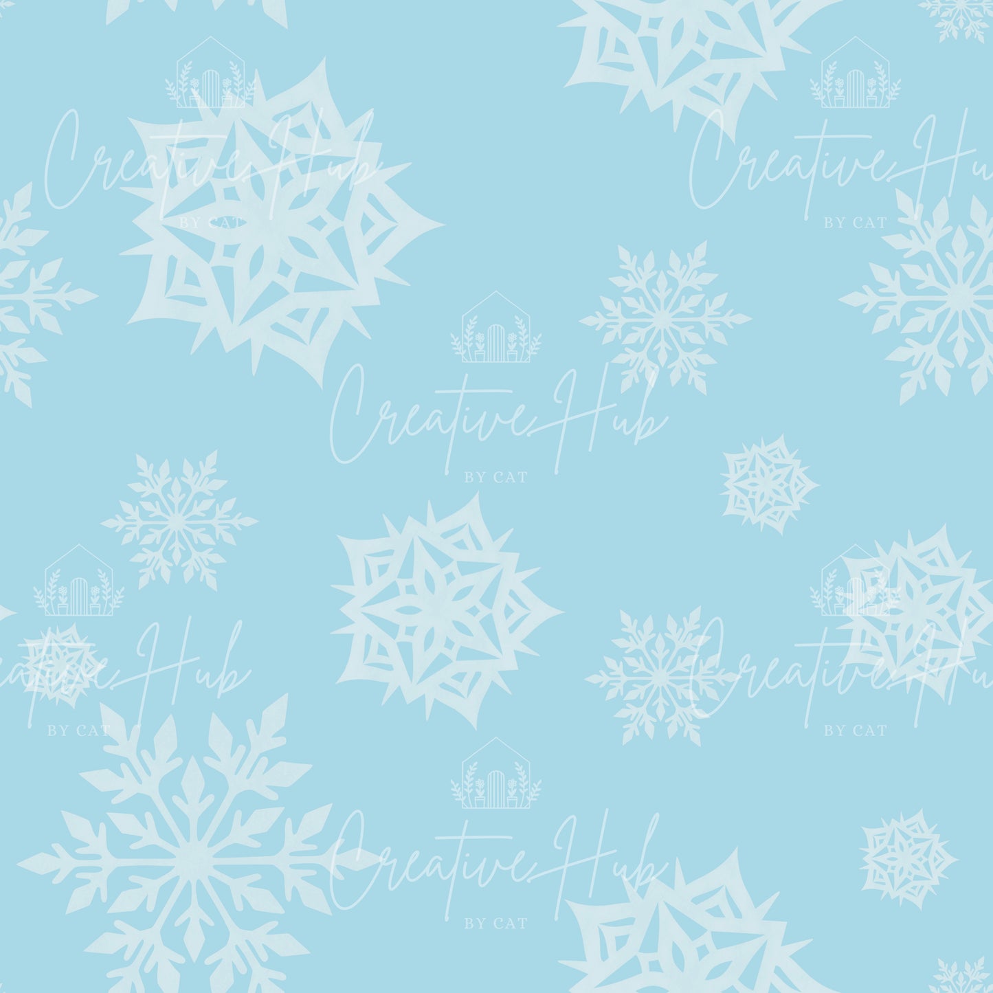 Winter Christmas Tree Background