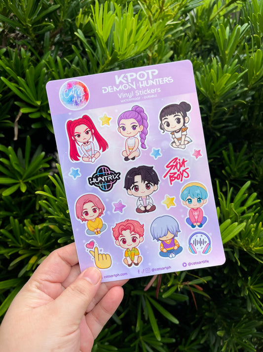 K-Pop Demon Hunters Stickers