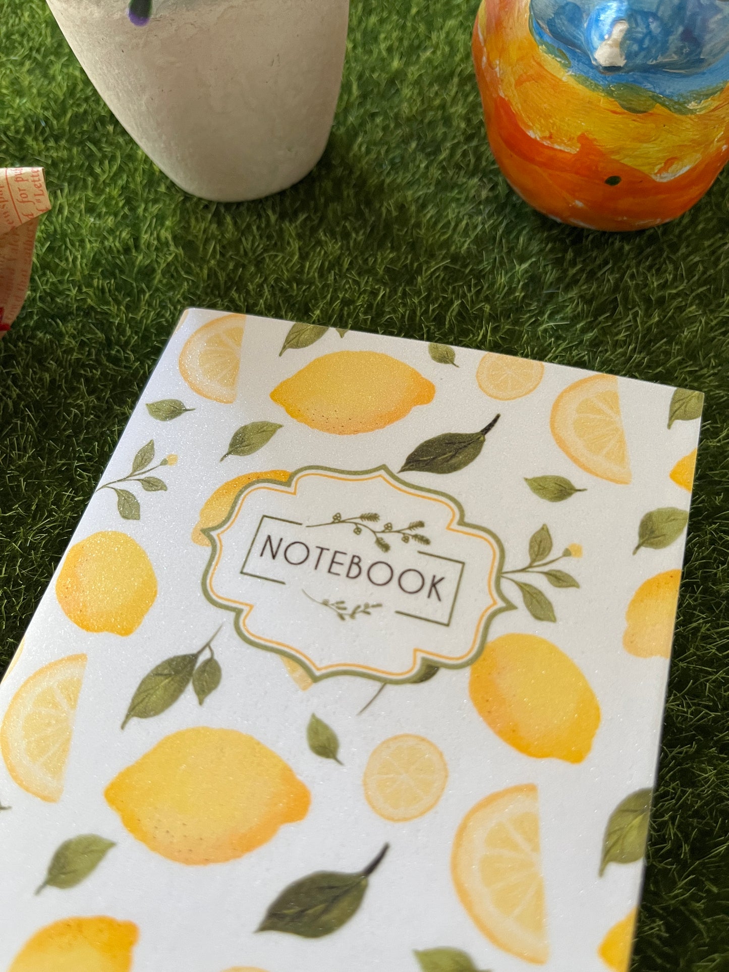 Original Lemon Illustration Pocket Notebook – Small & Stylish